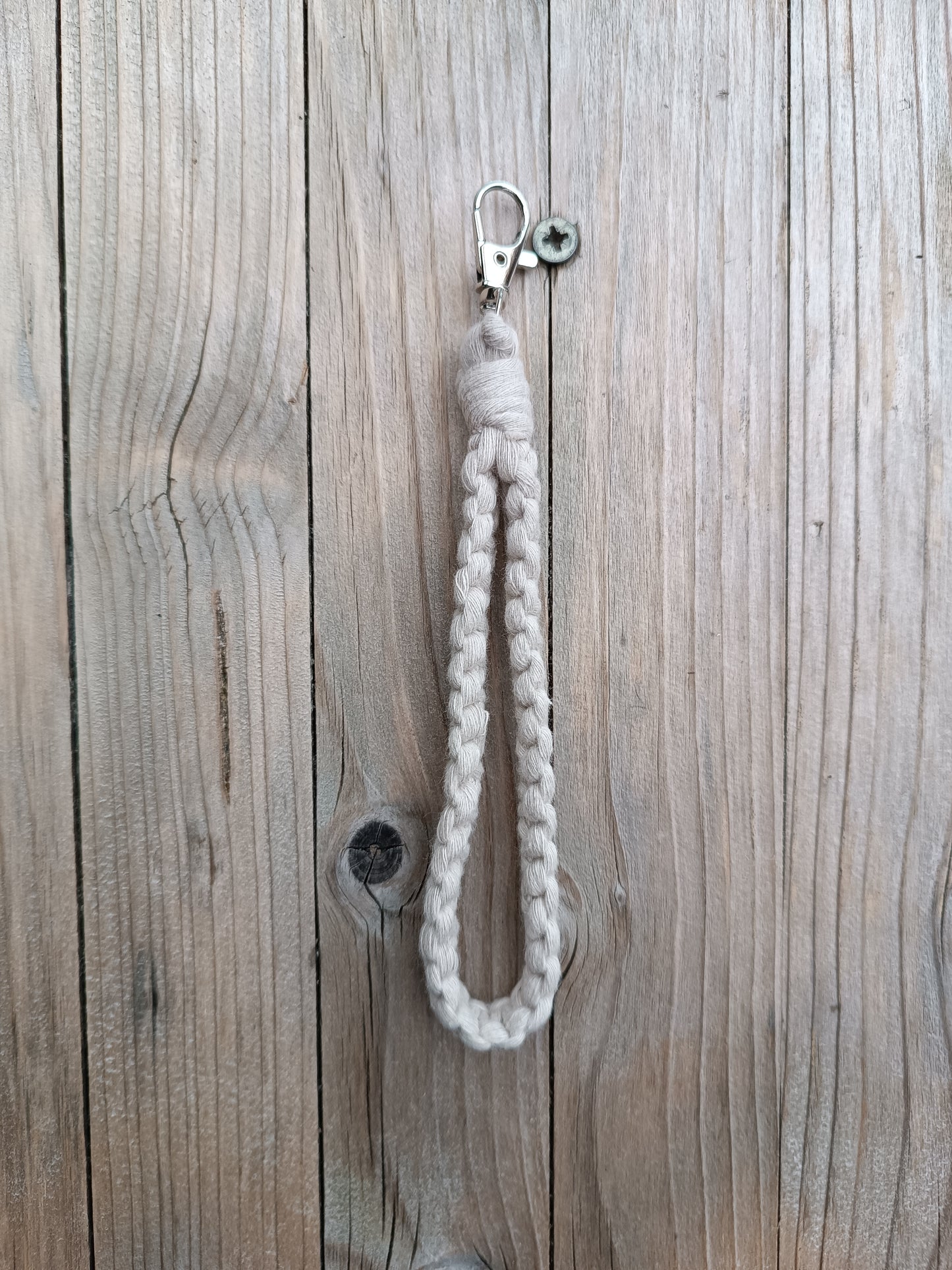 Schlüsselanhänger Makramee Wristlet