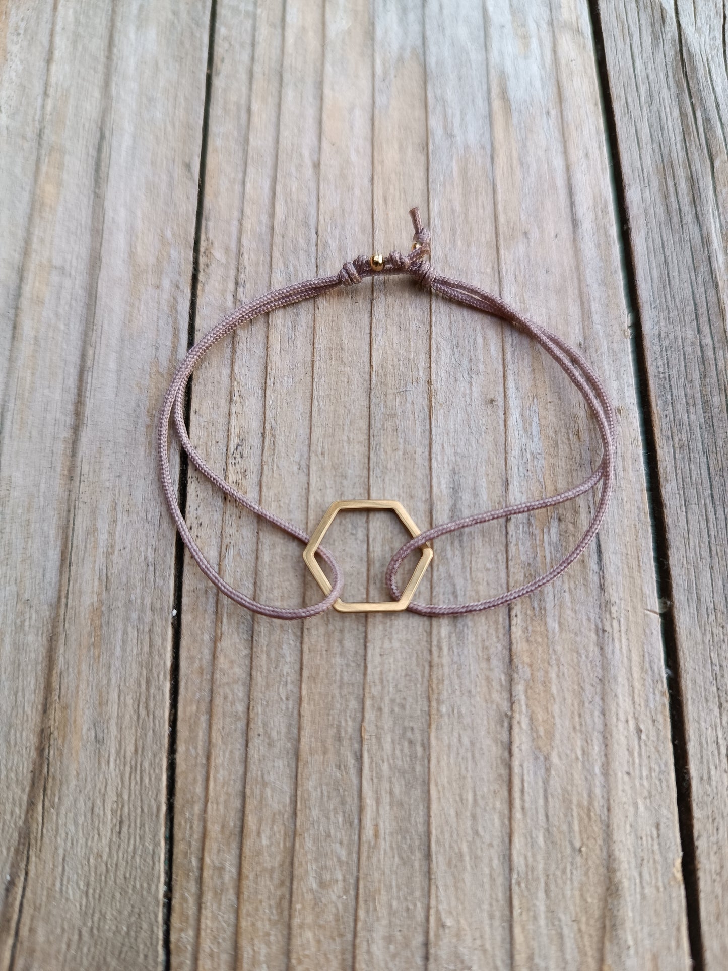Armband Honigwabe