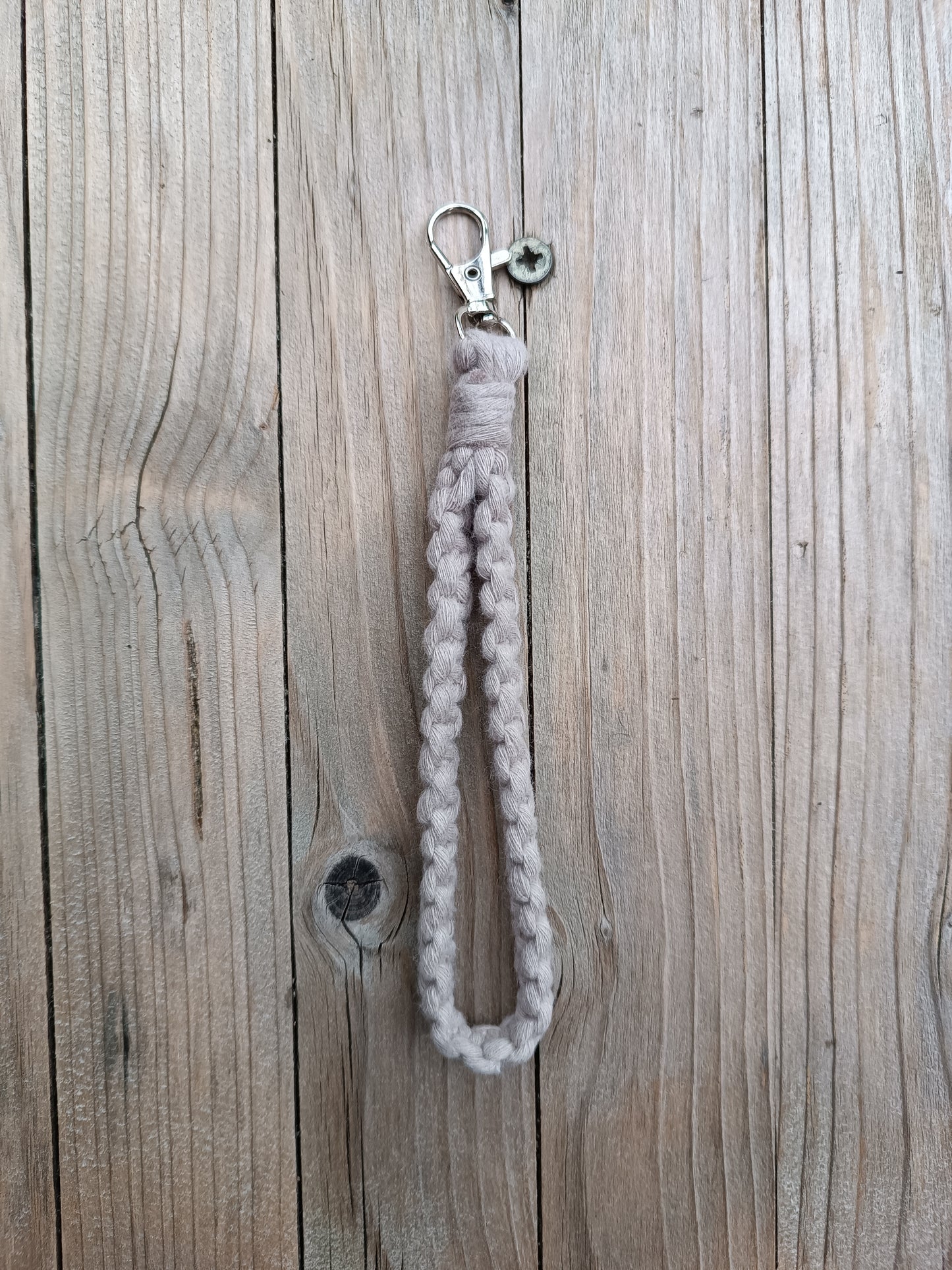 Schlüsselanhänger Makramee Wristlet