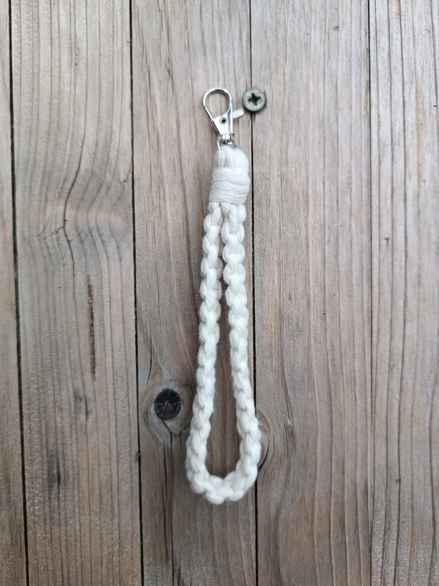 Schlüsselanhänger Makramee Wristlet
