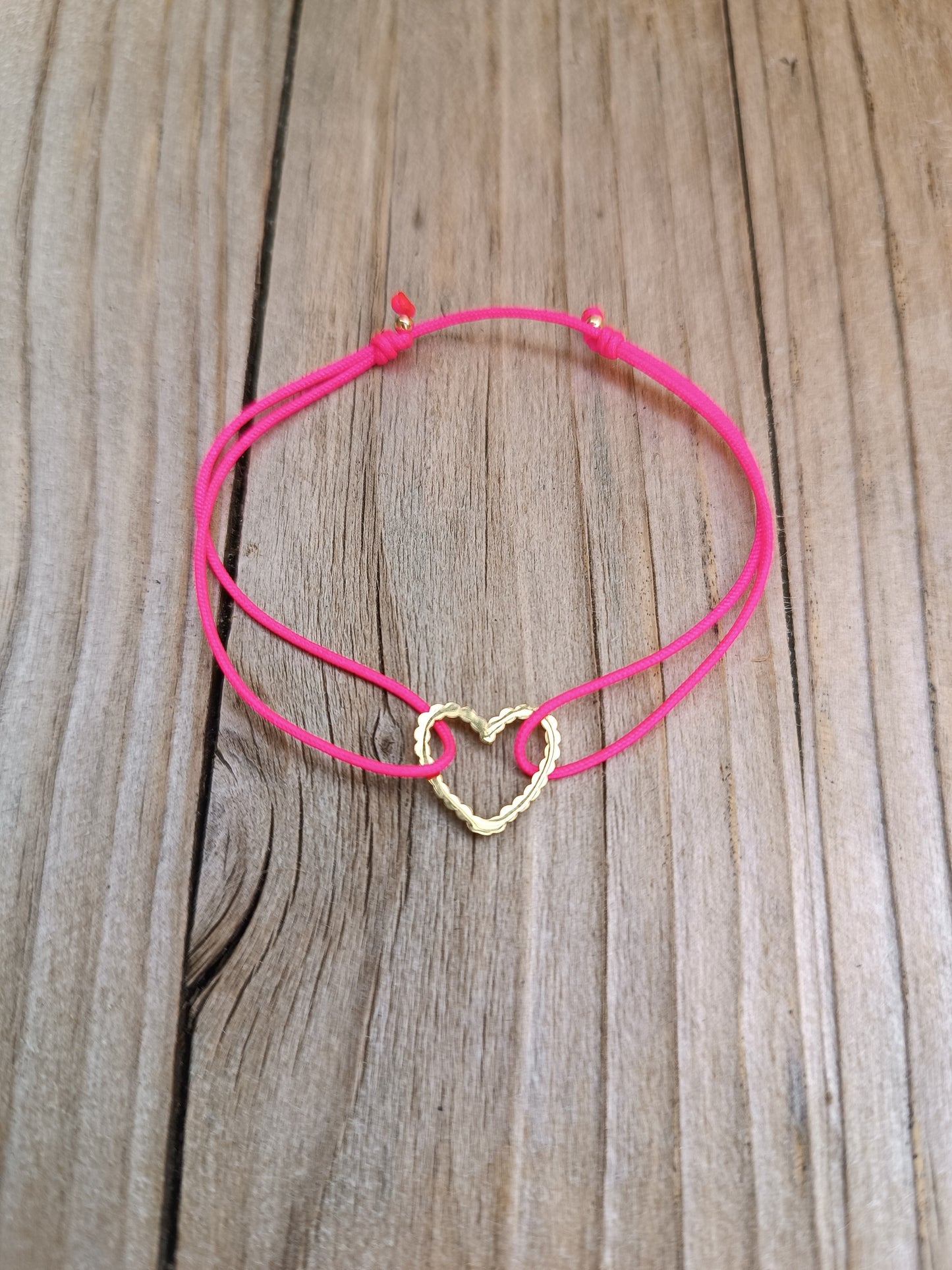 Armband Herz gold